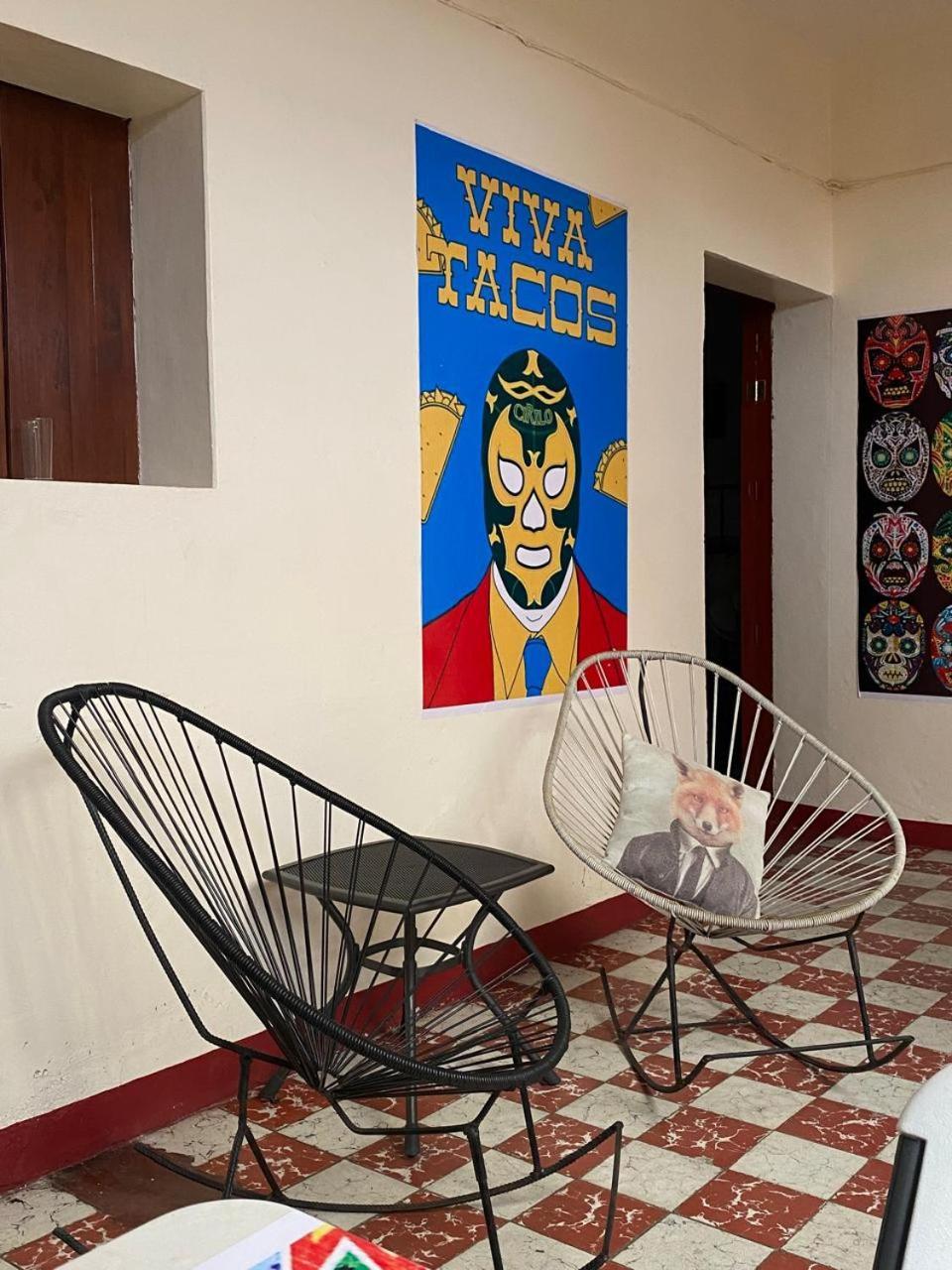 Mil Mascaras Hotel Oaxaca Luaran gambar